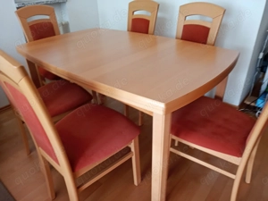 Esstisch mit 6 Stühlen
