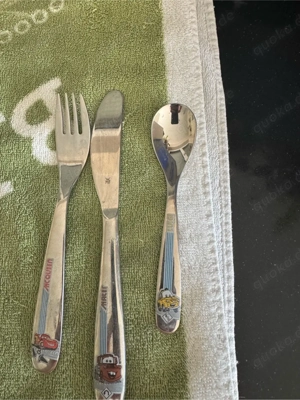 WMF Mc Queen Besteck Kinder abzugeben