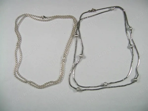 2x lange Kette 925 Silber - je 80,-  