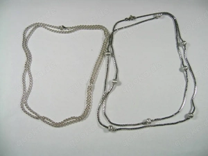 2x lange Kette 925 Silber - je 80,-  