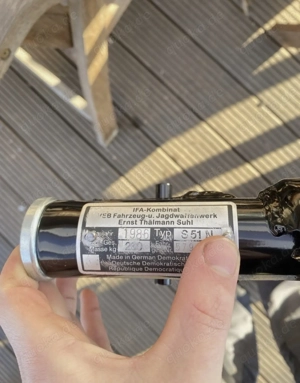 Rahmen Simson Papiere S51N