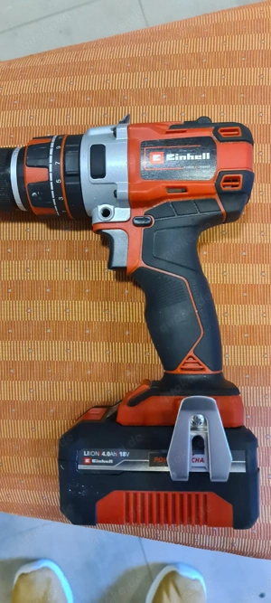 Akku-Bohrschrauber Einhell Power X-Change 18V Brushless mit 4.0Ah Akku