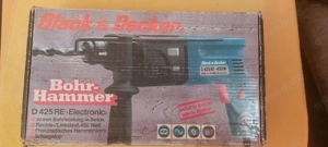 Black & Decker Bohrhammer D 425 RE >Electronic< 450 Watt