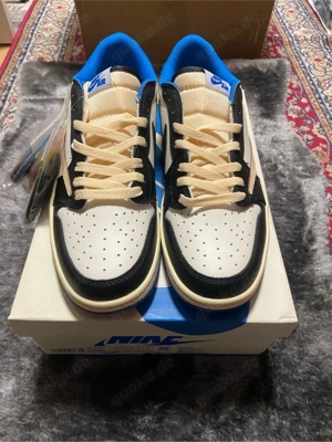 Nike Air Jordan 1 Low Fragment X Travis Scott Größe 44 Neu