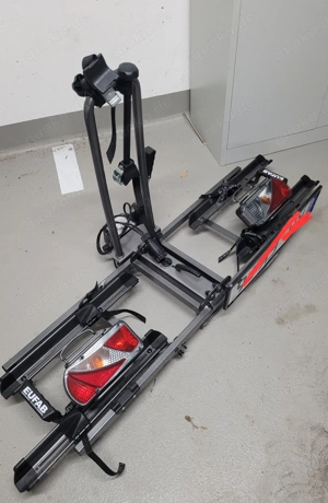 Fahrradträger für AHK, 2 Räder, klappbar EUFAB Poker-F