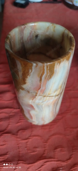 Massive Marmor Vase 80 er Jahre 