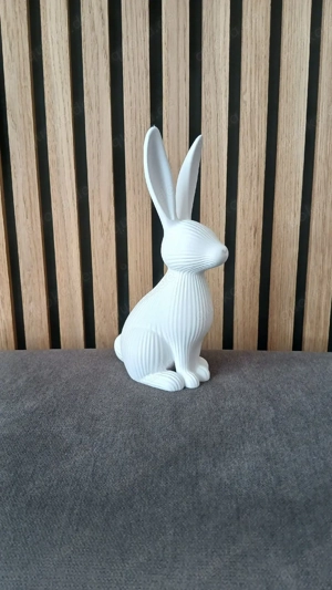 Deko Ostern weiß Osterhase