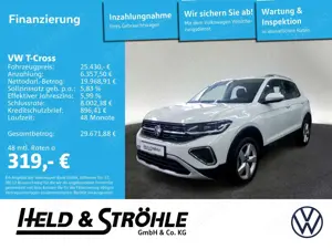 Volkswagen T-Cross Style 1.5 TSI DSG AHK NAVI MATRIX R-KAM