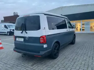 Volkswagen T6 Caravelle Bulli Salty Blue Camper Aufstelldach Bild 4