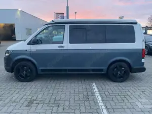 Volkswagen T6 Caravelle Bulli Salty Blue Camper Aufstelldach Bild 2