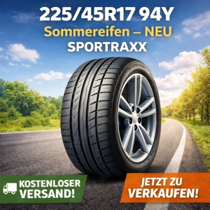 225 45R17 94Y Sommerreifen NEU SPORTRAXX
