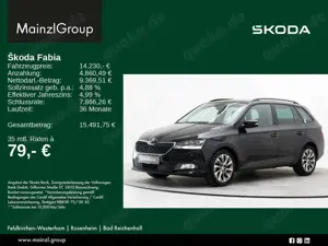 Skoda Fabia Combi 1.0 TSI Clever PDC CarPlay Alu SHZ