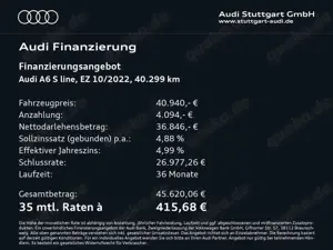 Audi A6 Lim 50 TFSI e quattro S line Matrix HUD BO Bild 2
