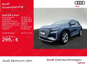 Audi Q4 e-tron Q4 50 e-tron qu. S line AR-HuD AHK MATRIX 20"