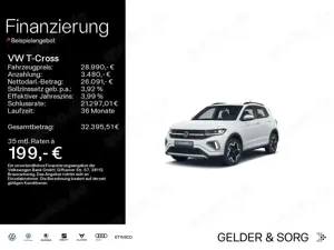 Volkswagen T-Cross R-Line 1.5 TSI Matrix*RFK*ACC*CarPlay