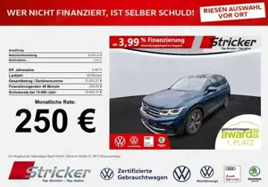 Volkswagen Tiguan Elegance 1.4TSI e-Hybrid 250,-ohne Anzahlung Navi Bild 2