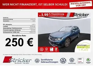 Volkswagen Tiguan Elegance 1.4TSI e-Hybrid 250,-ohne Anzahlung Navi Bild 1