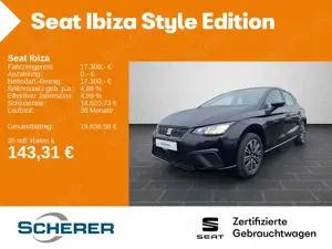 SEAT Ibiza Style Edition 1.0 TSI CARPLAY SHZ 16" PDC
