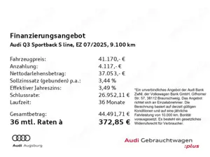 Audi Q3 S line 35 TFSI S tr. *ACC*AHK*8fach Bild 4