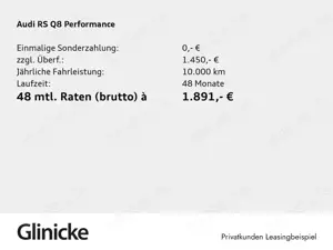 Audi RS Q8 SUV performance NEUBESTELLUNG Bild 2