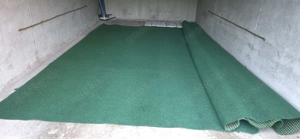 Ca 16 qm Rasenteppich Grün Kunstrasen 