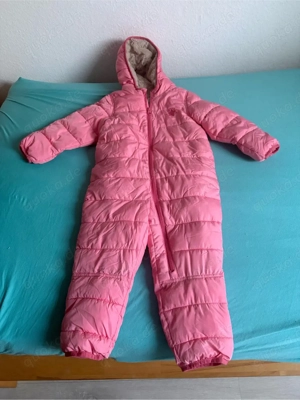 Rosa Schneeanzug Winteranzug Gr. 86 92 kaum getragen