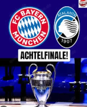 4 Platen Bayern München vs Atlanta Championsleague