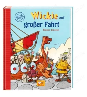 Kinderbuch, Wickie auf großer Fahrt
