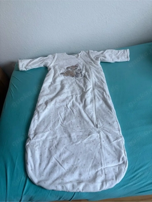 Baby Schlafsack 100cm 18-24M abnehmbare Ärmel weiß