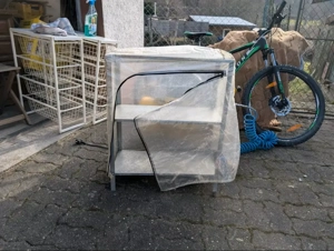 Ikea Hyllis - Regal mit Überzug für Garten & Balkon