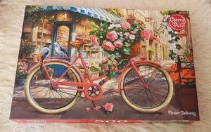 Puzzle 500 Teile Blumenlieferung 