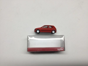 Herpa 1:87 Modellauto Renault Clio Rot 