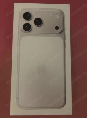 iPhone 17 Pro Max 256 GB weiß Neu Versiegelt  Bild 3