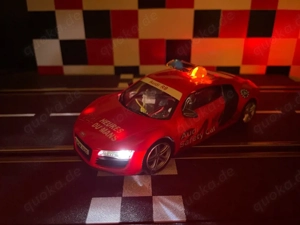 Carrera Digital 132 Audi R8 Safety Car  Le Mans 2010  + Ortmann Bild 3