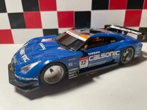Slotcar Mini-Z 1:24 Nissan GTR Calsonic Impul R35