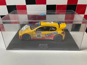 Scalextric Peugeot 206 WRC V. Rossi No. 46 Slotcar 1:32