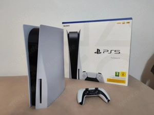 sony Playstation 5 Disk-Ps5 spielkonsole mit verpakung und controller 