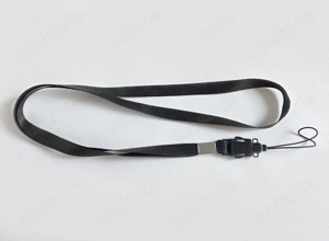 Handschlaufe Kordel Tragegurt Textil f. Kamera MP3 Player Handy Taschenlampe schwarz 45cmSchnellvers