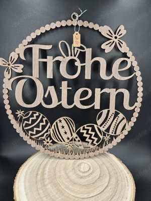 Frohe Ostern Türkranz