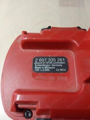 Bosch, Akku, Leergehäuse, Original, 2607335261