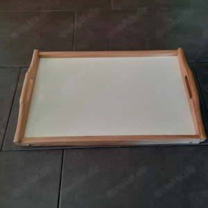 Serviertablett zum Aufstellen neu & vielseitig Bild 2