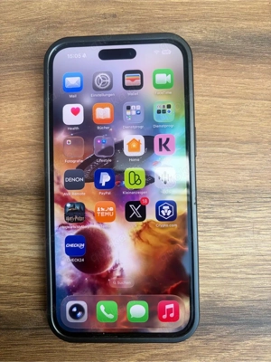 iphone 15 Pro Max 256GB titanblau, Topzustand