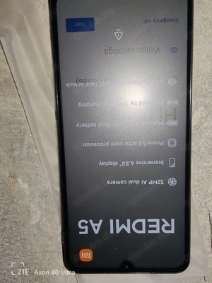 Xiaomi Redmi A5 64 GB Midnight Black Dual SIM Smartphone Bild 4