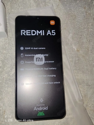 Xiaomi Redmi A5 64 GB Midnight Black Dual SIM Smartphone Bild 5