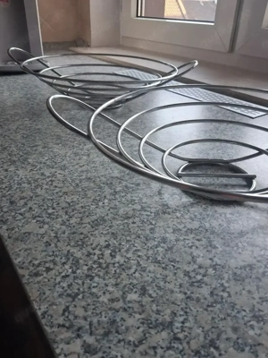 2x Obstkorb Metall   modern   einzeln oder Set