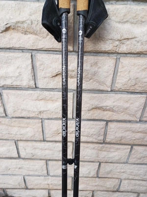 Verkaufe neuwertige Nordic Walking Stöcke (Länge 125 cm)