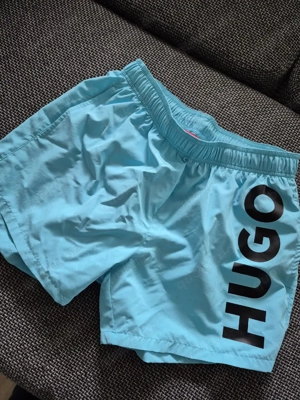 HUGO Badehose hellblau Größe M