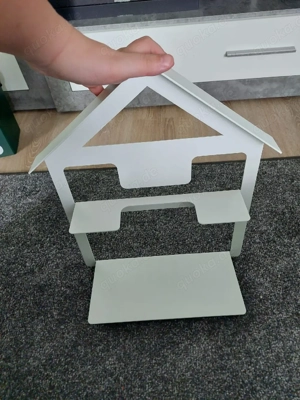 Weißes Tonie Haus Regal für Toniebox Figuren