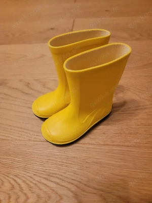Gummistiefel gelb Größe 22