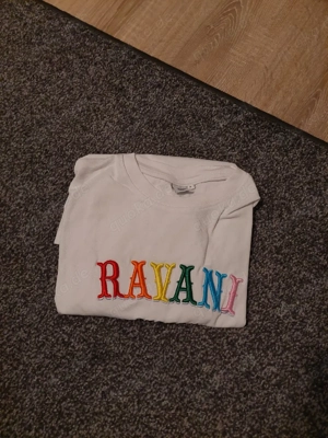 Ravani Berlin Shirt NAGELNEU   Größe M   Rainbow Embroidery